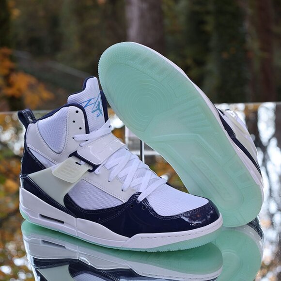 Air Jordan Flight 45 High Midnight Navy - Picture 6 of 15